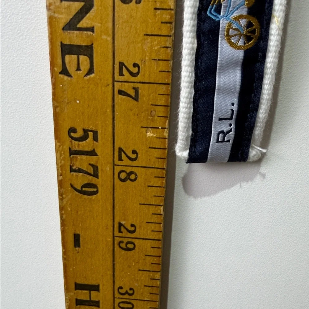 Polo by Ralph Lauren Kids Belt - Navy and White 28 inches